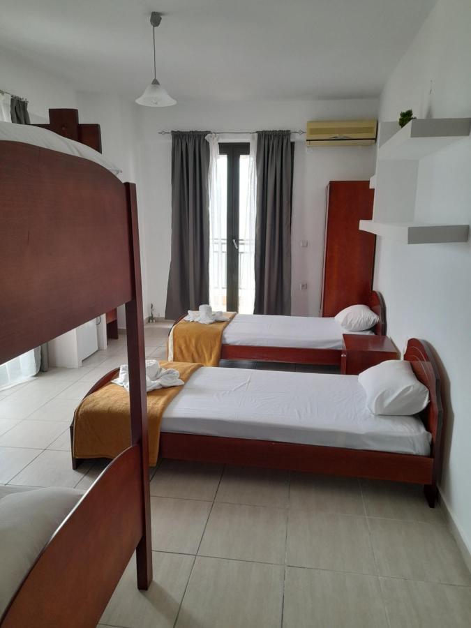 Elia Kai Amos Aparthotel Nea Skioni Bagian luar foto